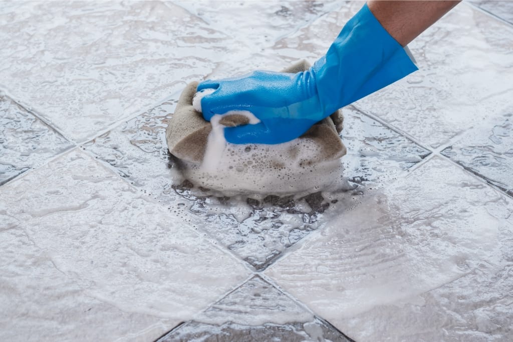 Best Way To Clean Grout On Tile Floors