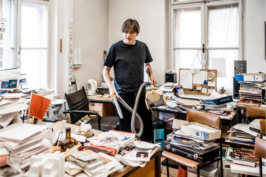 How To Clean A Paper Cluttered Home Office