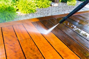 How To Power Wash A Wood Deck