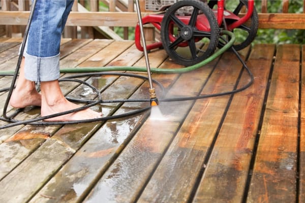 How To Clean A Wood Deck